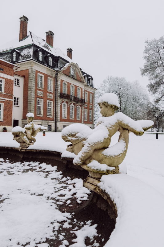 Schloss Karow im Winter