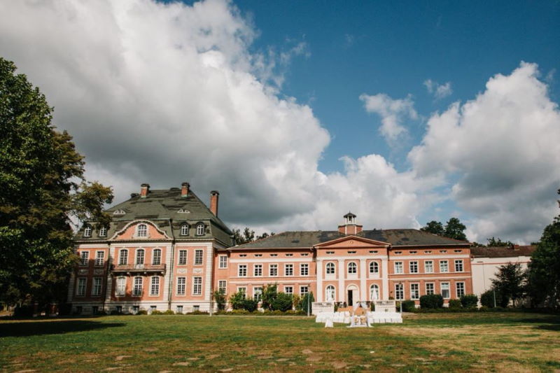 Schloss Karow im Sommer